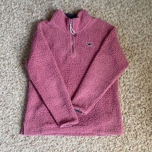 1/4 zip pullover by PINK